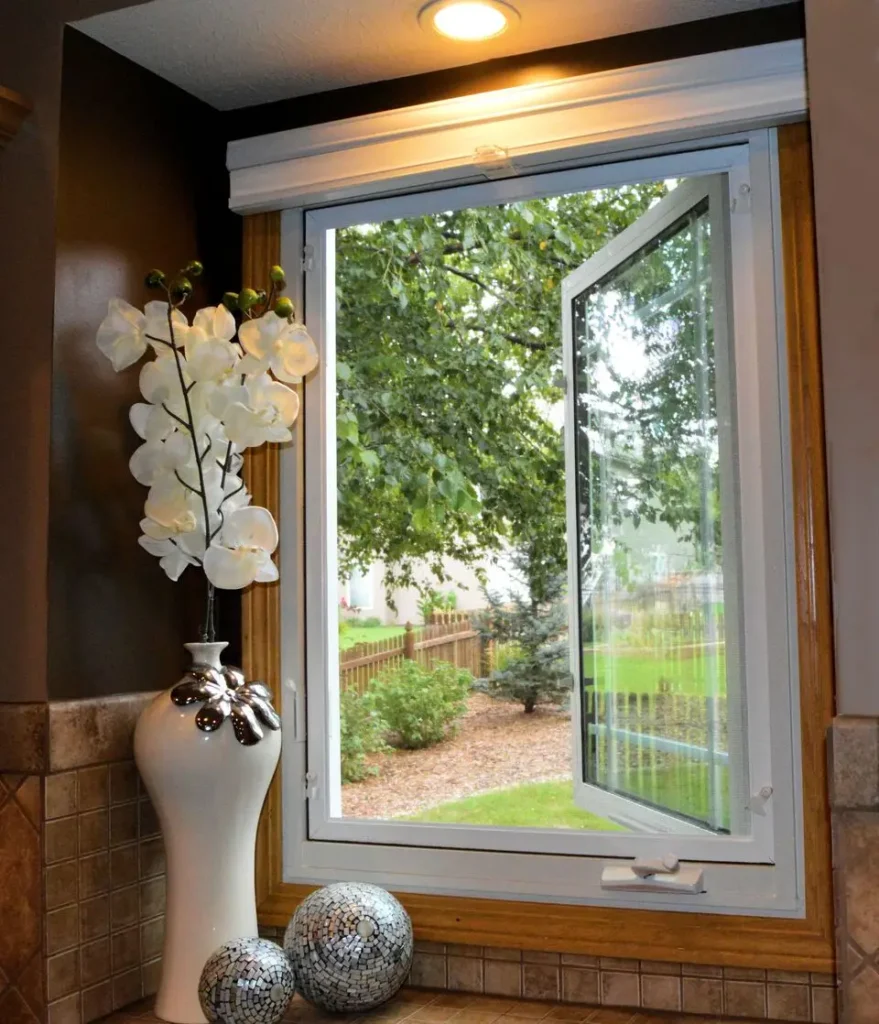 Elegant casement window installation showcasing craftsmanship and quality by Window Depot USA.