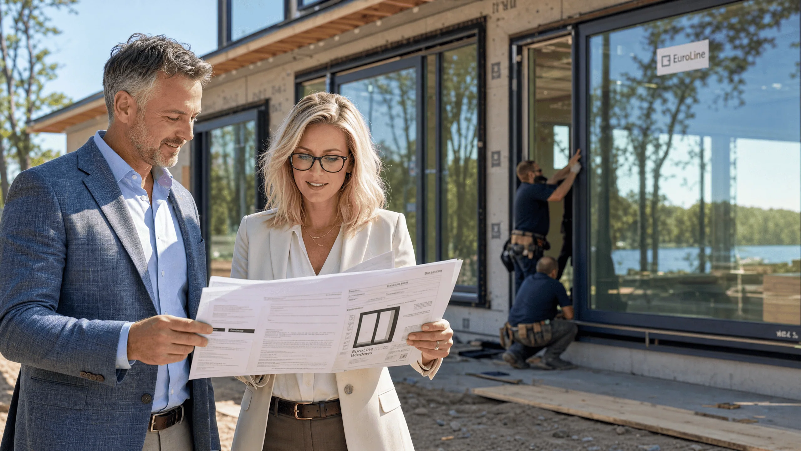 Maryland custom home builders partnering with Window Depot MD for premium European windows.
